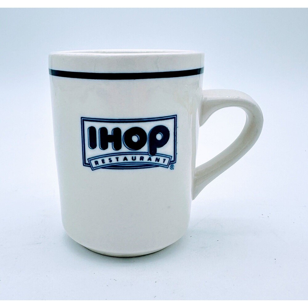 Vintage IHOP Logo Oneida D-12 Restaurant Ware Coffee Mug Diner Collectible
